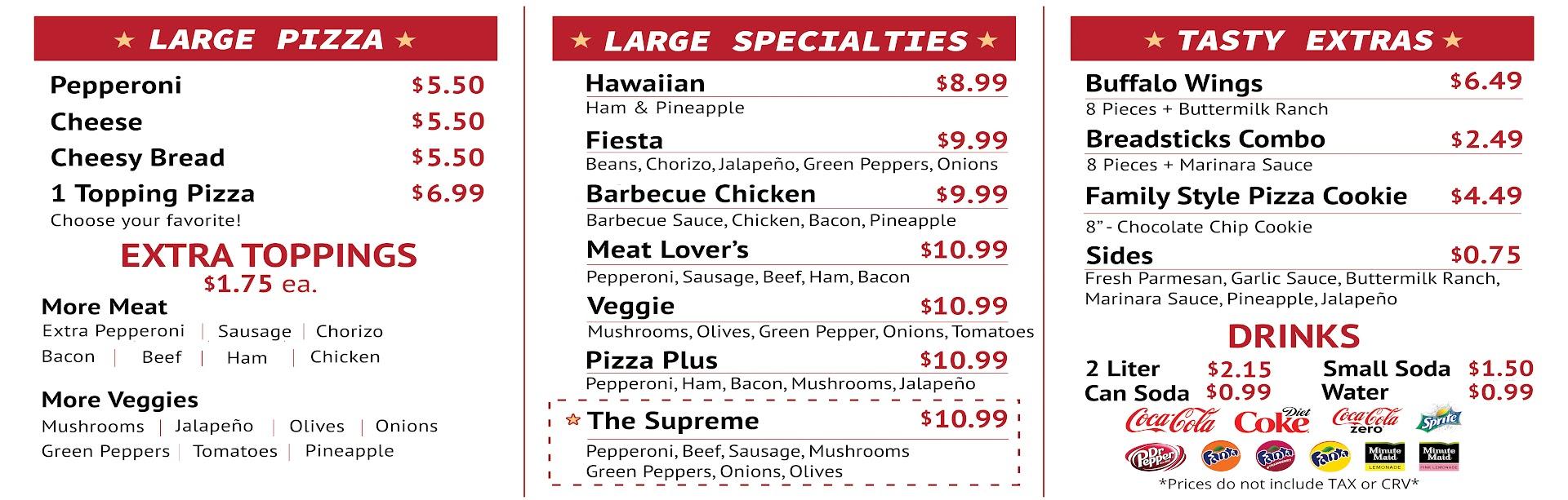 Fast 5 Pizza