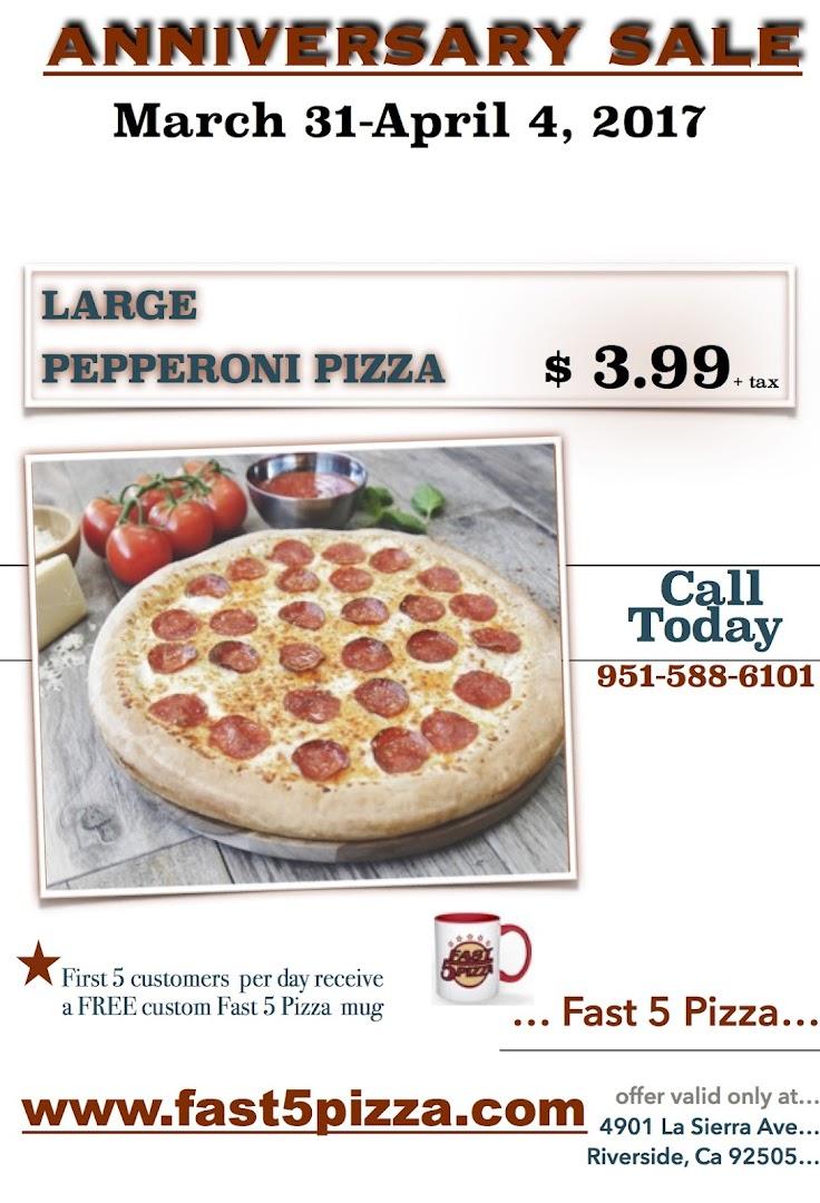 Fast 5 Pizza